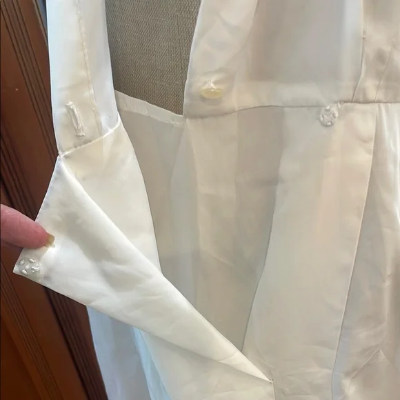 Vintage Cream Midi Dress - Picture 12 of 14